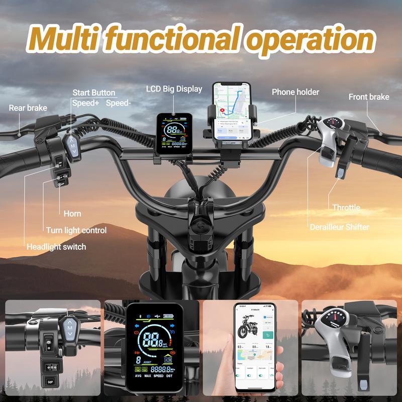 Electric Motorcycle Ebikes 48V