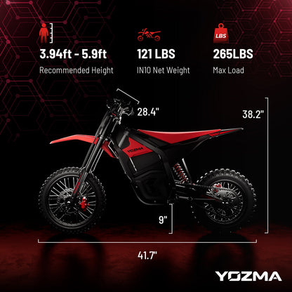 Yozma IN 10 Electric Mini Dirt Bike For Teens & Adults