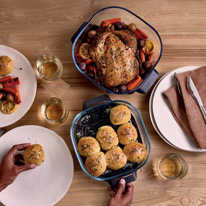 Ninja Crispi® Pro 6-in-1 Glass Countertop Air Fryer, Cyberspace