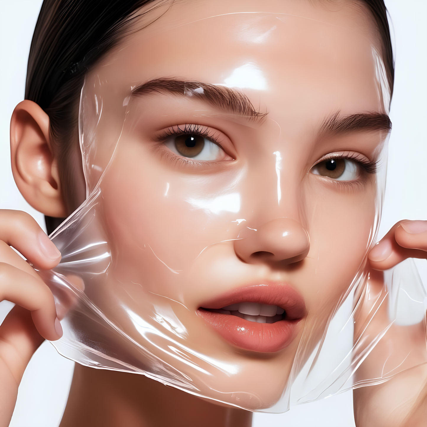 Maschera al collagene spalmabile