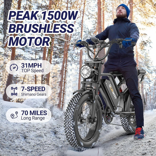 Electric Motorcycle Ebikes 48V